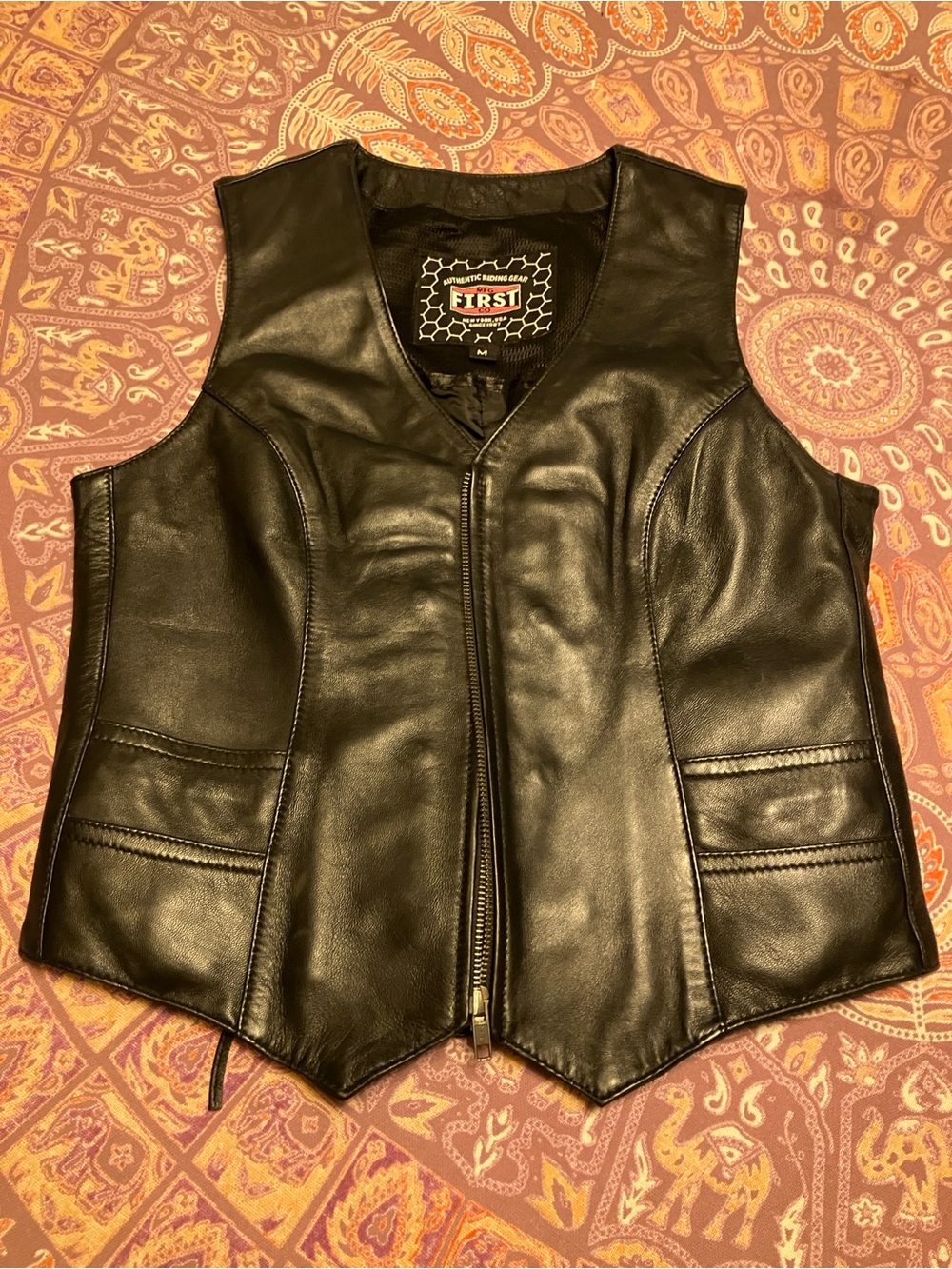 Badass Women’s Zip Up Motorcycle Vest